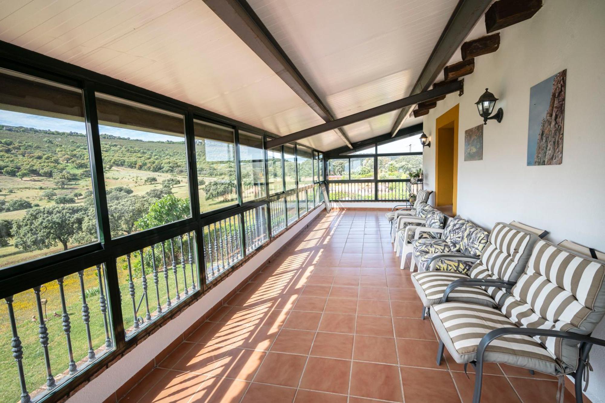 Casa Rural La Sierra De Monfraguee Malpartida De Plasencia Exterior foto